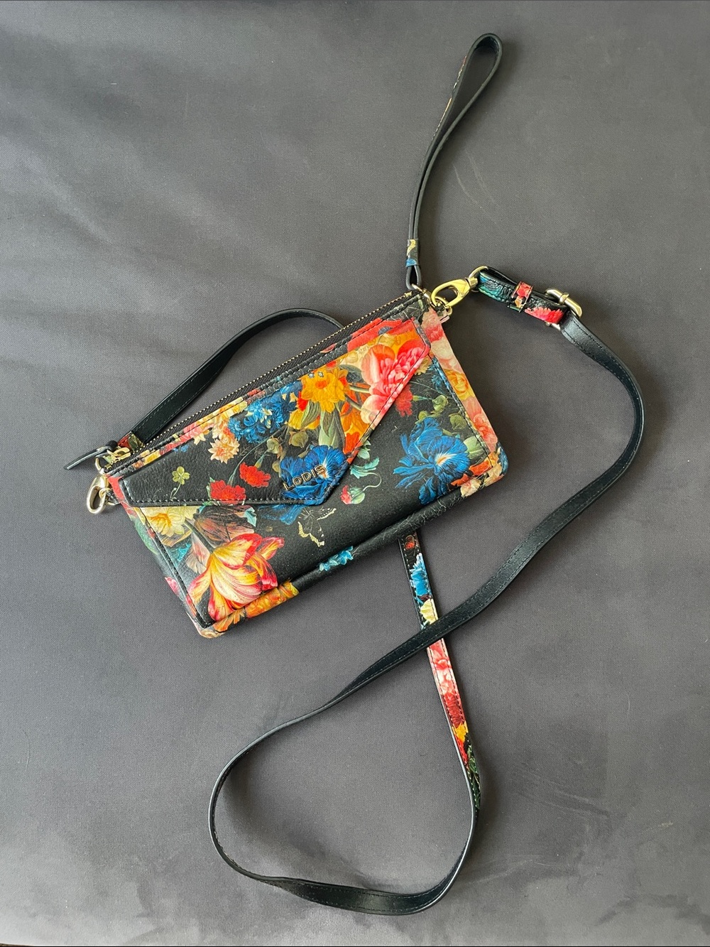 Lodis Floral Crossbody Clutch